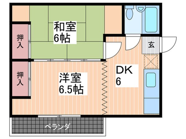 浜本ビルの物件間取画像